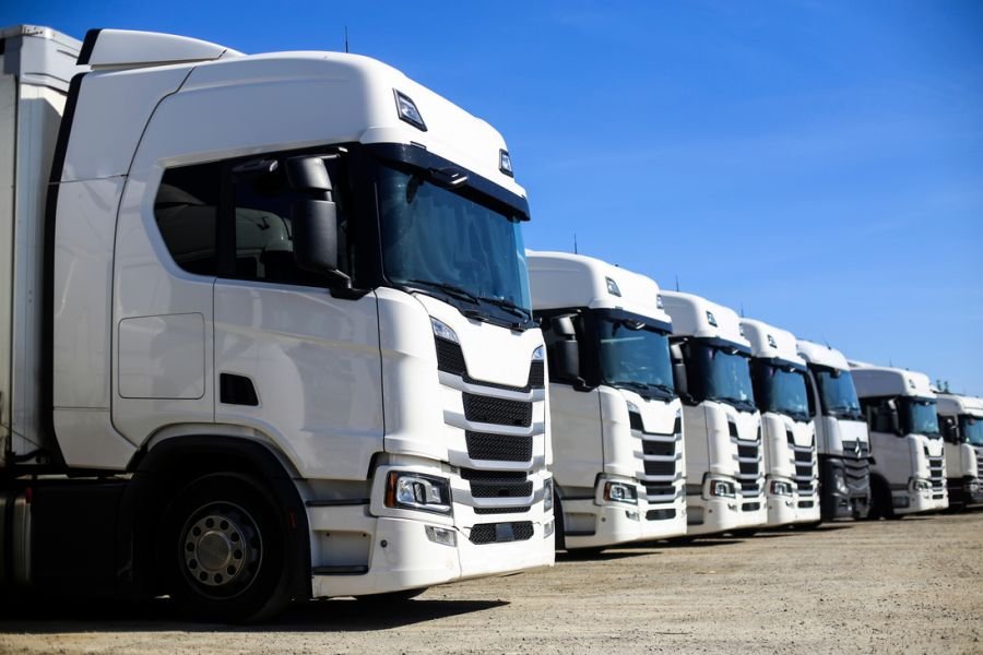 Tractor units available for container chassis work